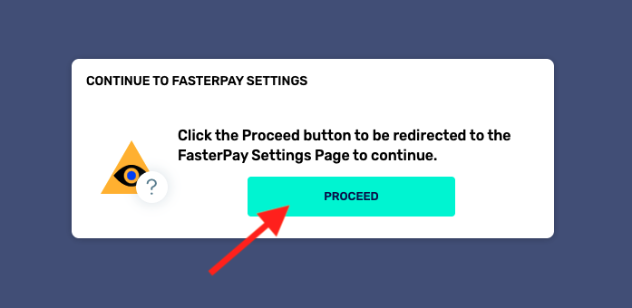 Shopify FasterPay installation - authorize via FasterPay